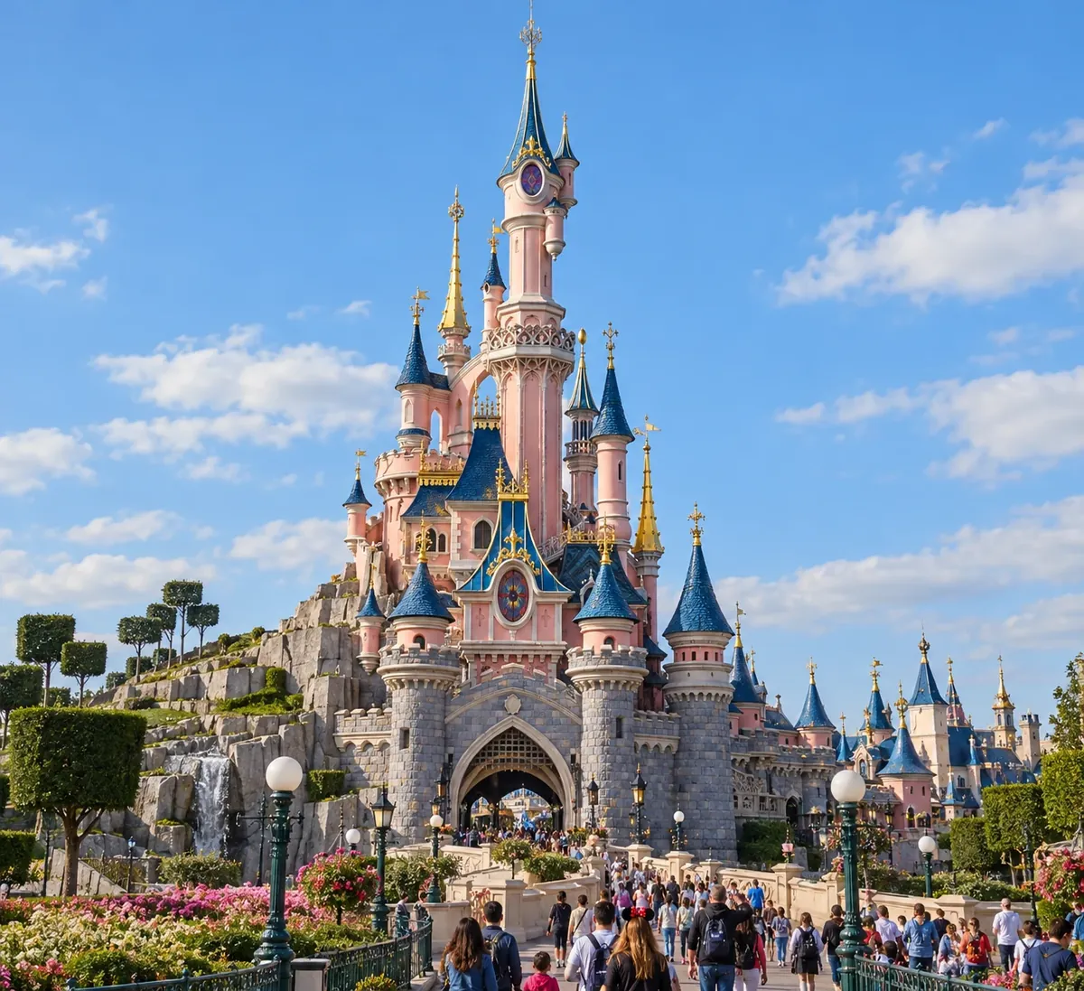 Disneyland Paris şatosu